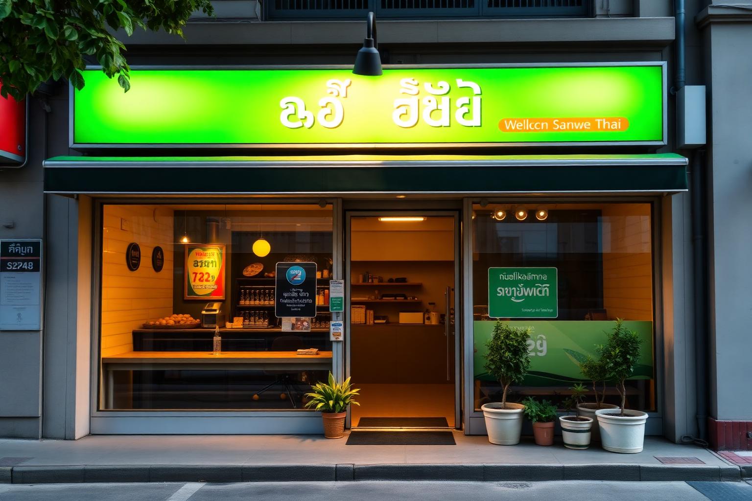 หน้าร้าน Natcha